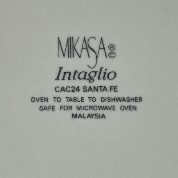 Mikasa Santa Fe Crudite Itaglio Ceramic Multi Southwest Replacement Plate Only - Picture 2 of 12